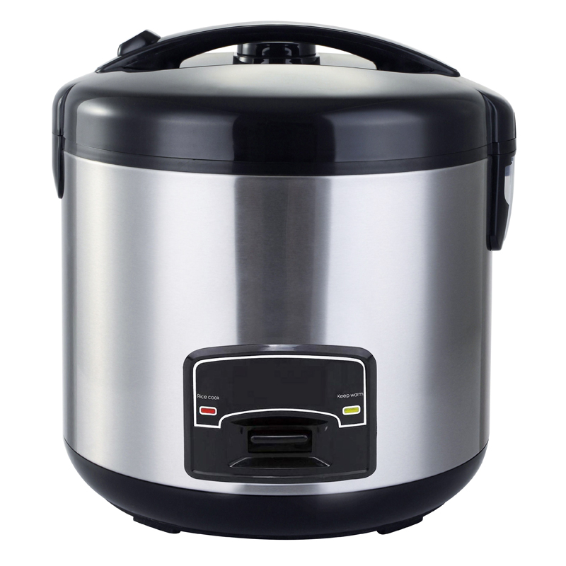 Electric rice cooker with 1.0L/1.5L/1.8L/2.2L/2.8L stainless steel housing