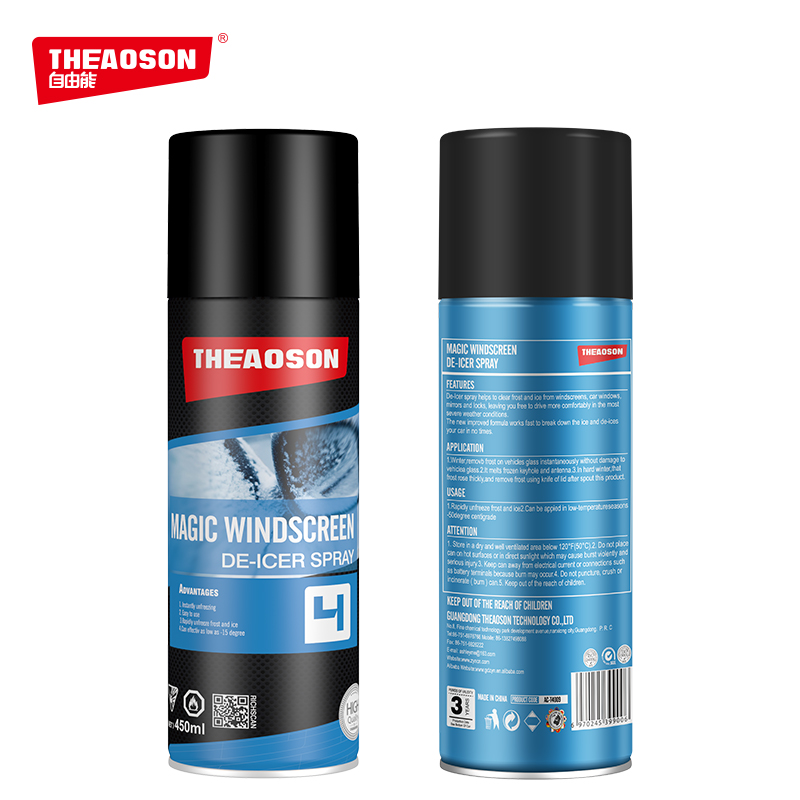 De-icer spray
