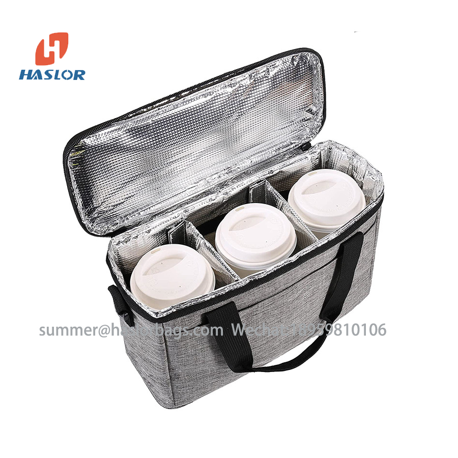 01#Milk Tea Insulation Bag Delivery Houlder Cold Storage Insulation Bag Beverage Insulation Bag