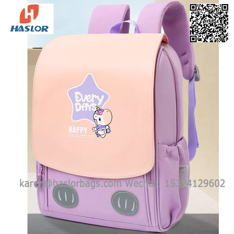 006a#2022Spring Trending Lightweight Big Capacity Student Bag 16' waterproof School Backpack