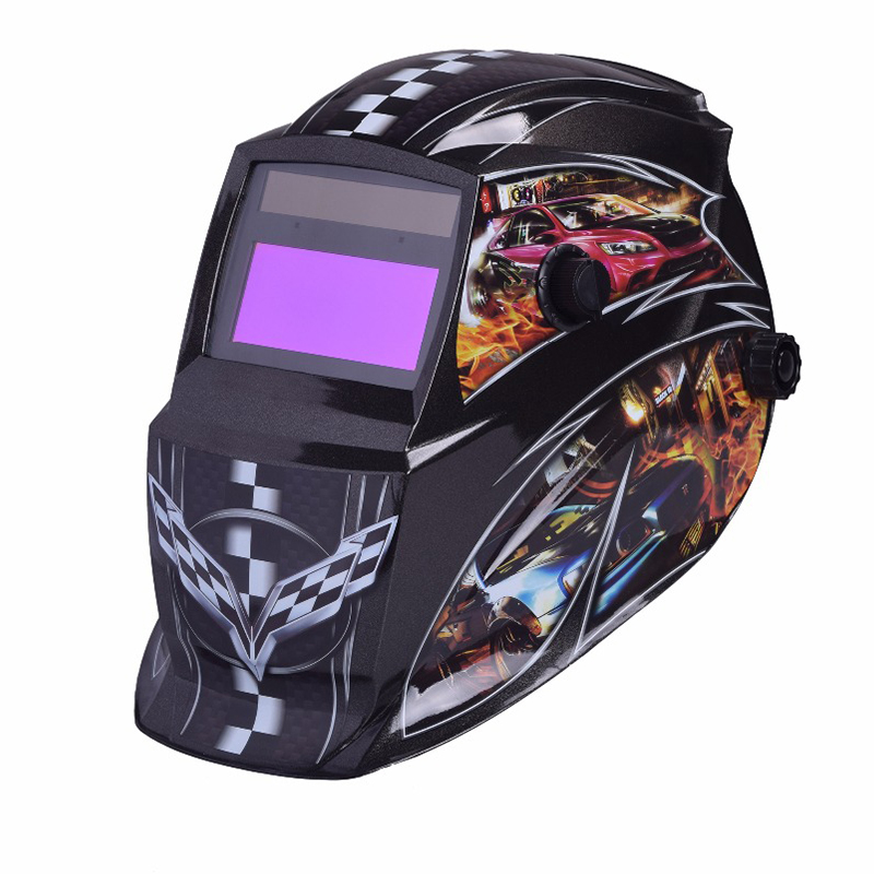 solar auto darkening welding helmet
