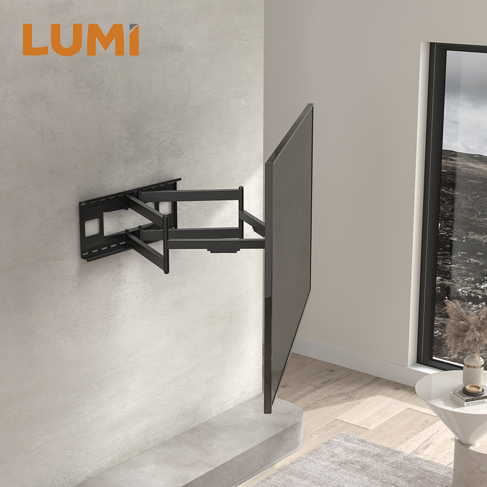 Heavy-Duty Full-Motion TV Wall Mount With Long Arm Extension