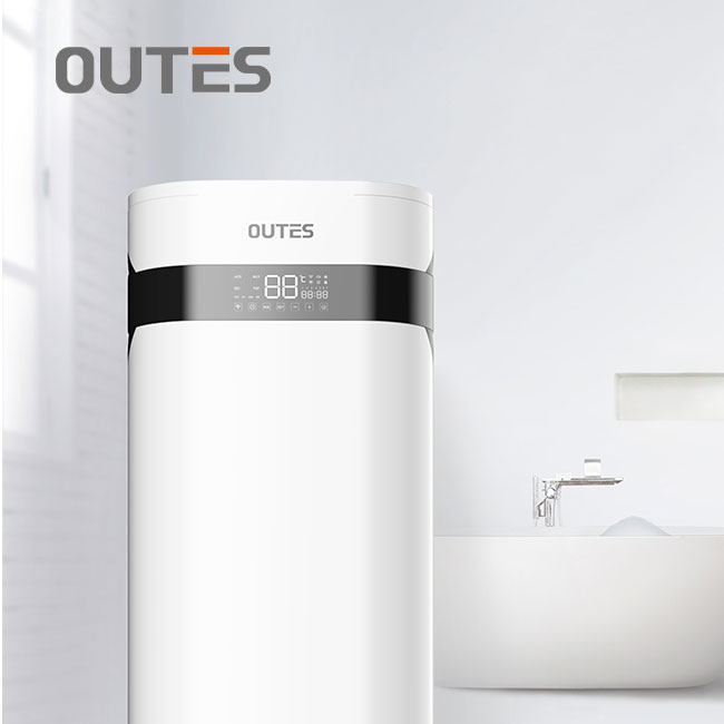 OUTES chinese heat pump Ac 120L all in one air source domestic water heat pump Hot water heat pump