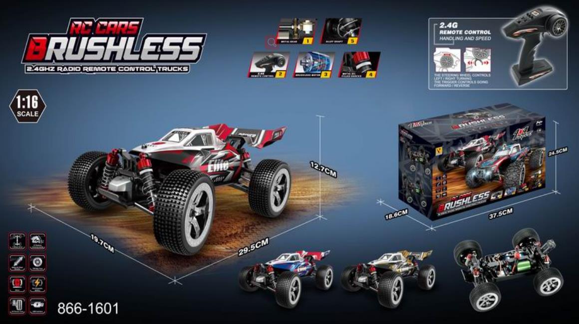 1:16 High Speed Racer With Motor 2840