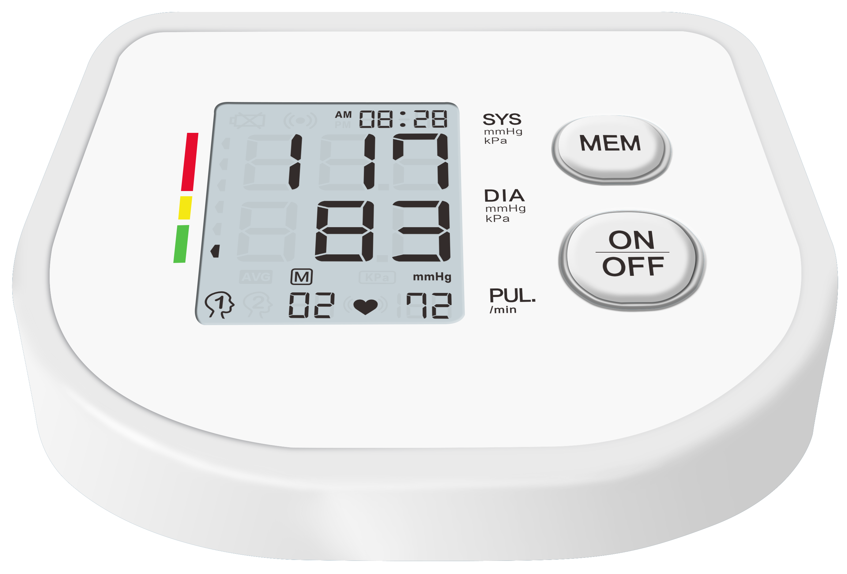 GT-712 Automated Upper Arm Digital Blood Pressure Monitor