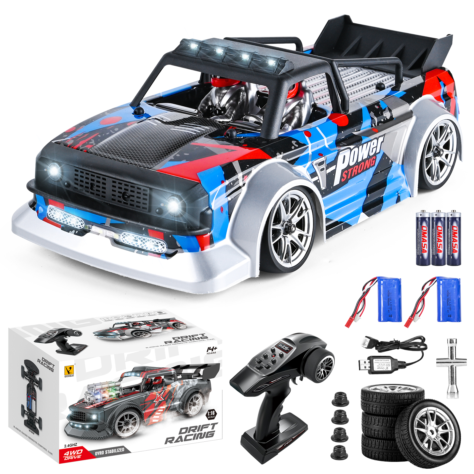1:18 Drifting Racing With Brushless Esp