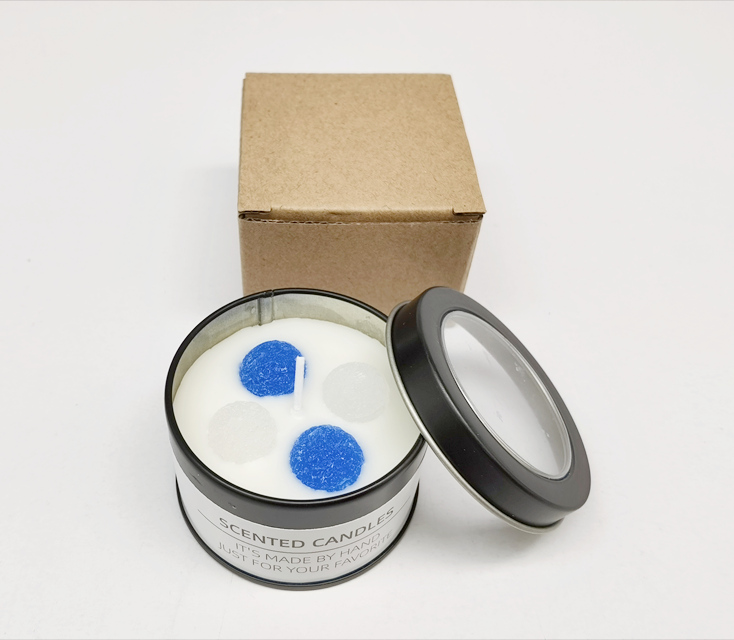 Candle, tin candle, gift candle