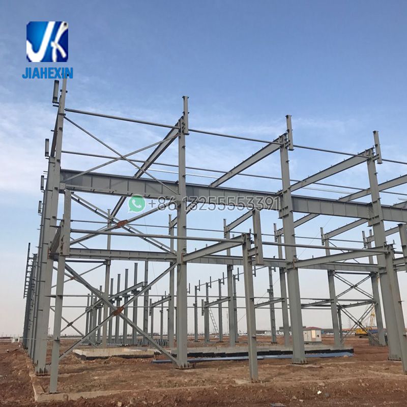 Steel large span high quality Prefab Sewing Workshop Construction Building