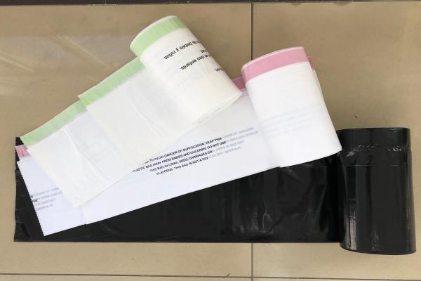 drawstring trash bags