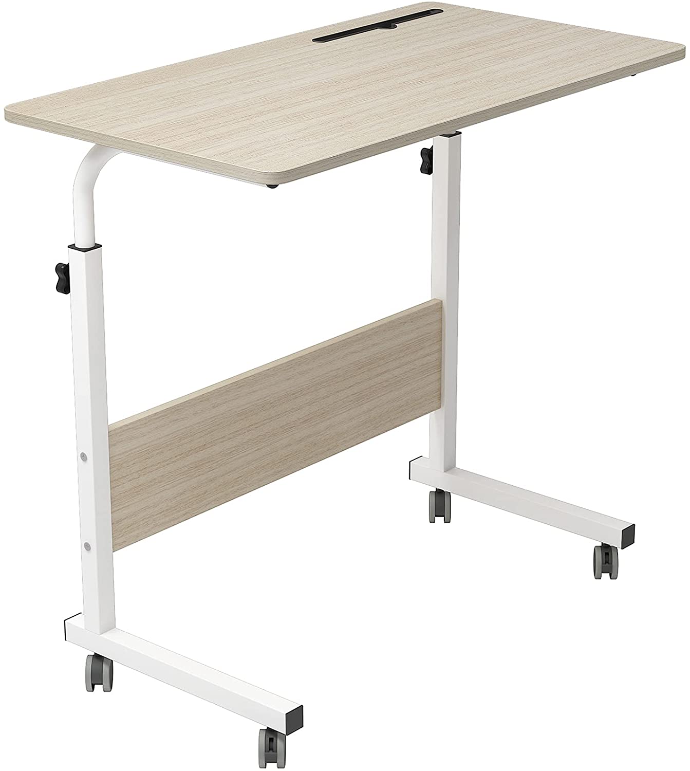 Adjustable C-type computer desk