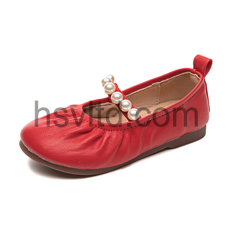 Children's leather shoes