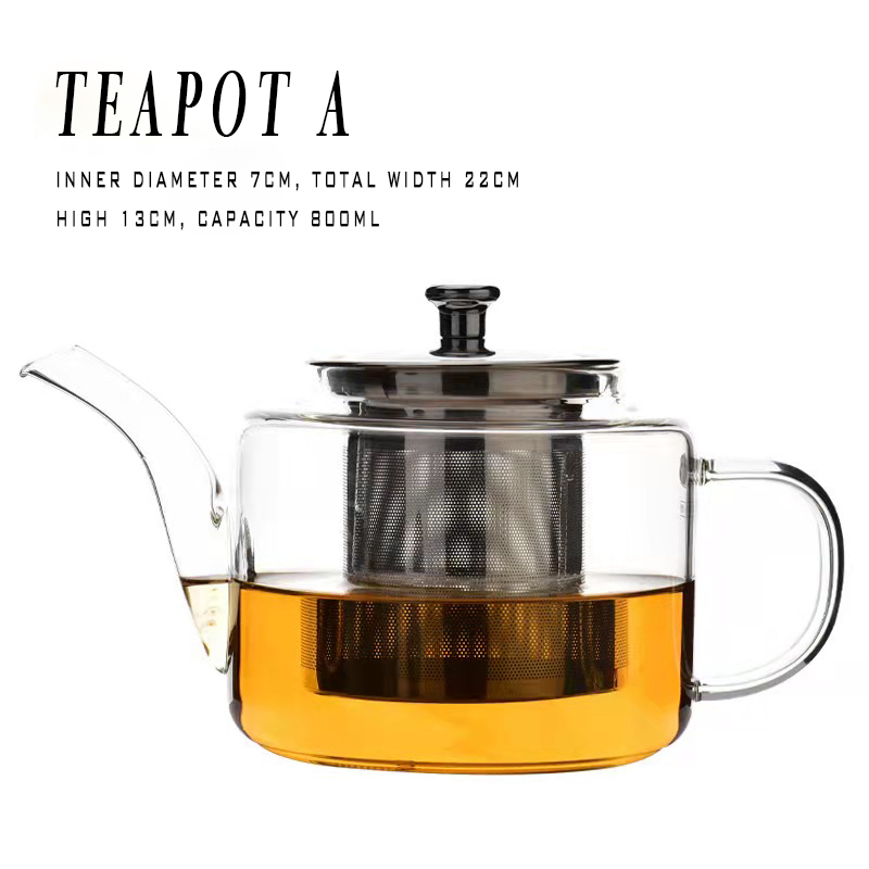 borosilicate teapot