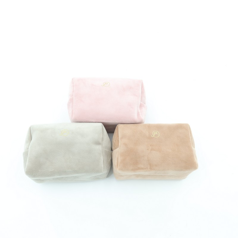 High Quality New Product Velvet Cosmetic Bag Portabe storage bag