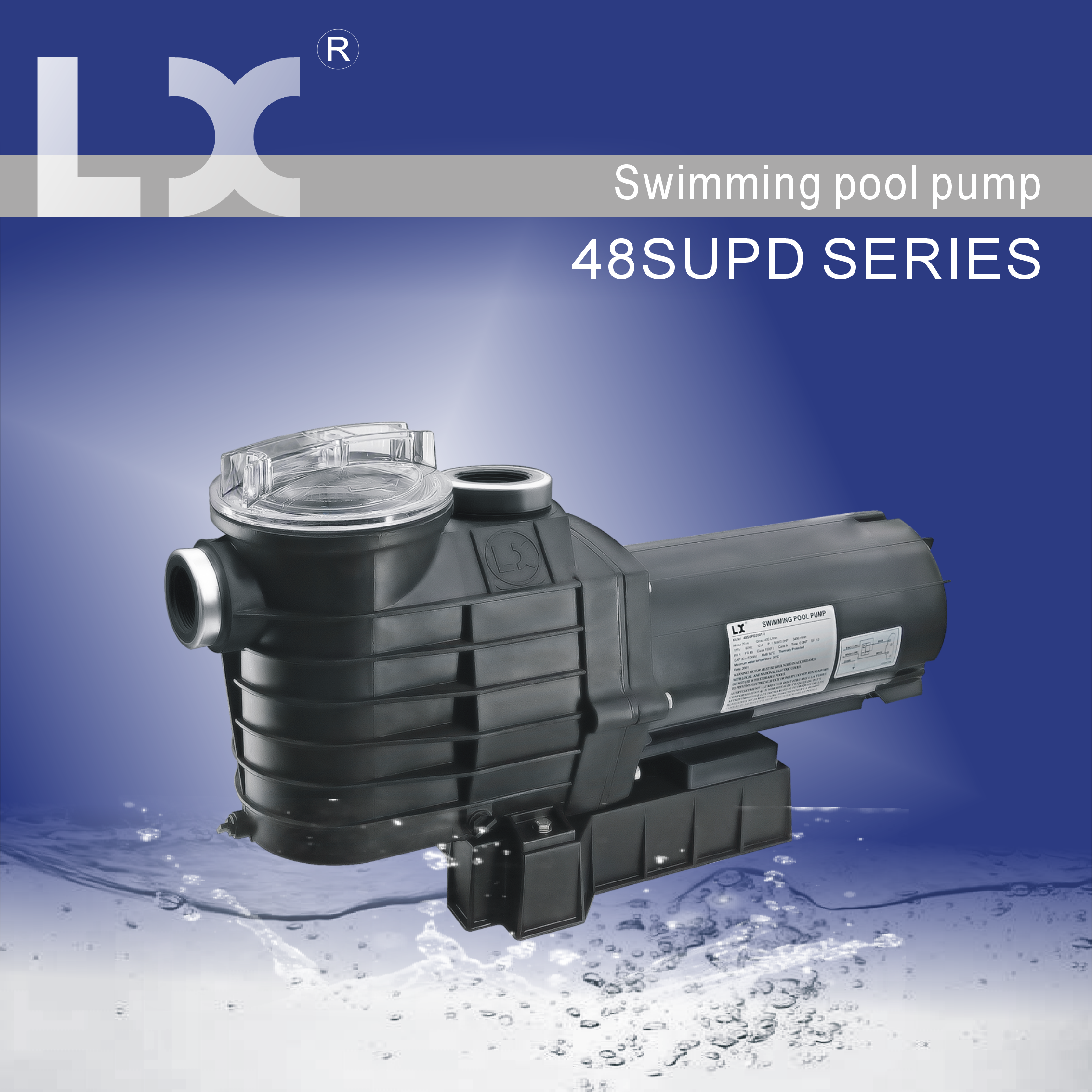 48SUPD series swimming pool pump
