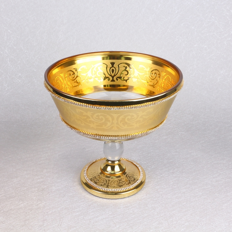 Uzbekistan Bohemia GOLD BOWL