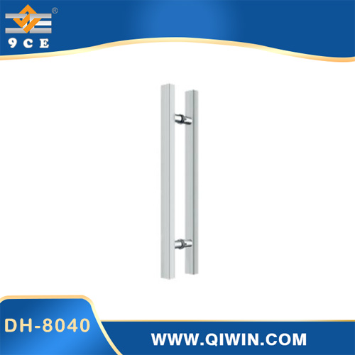Glass door handle