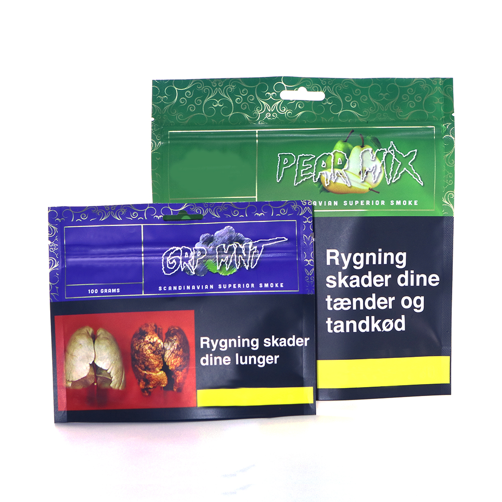 Ziplock Tabacoo Pacakging Bags