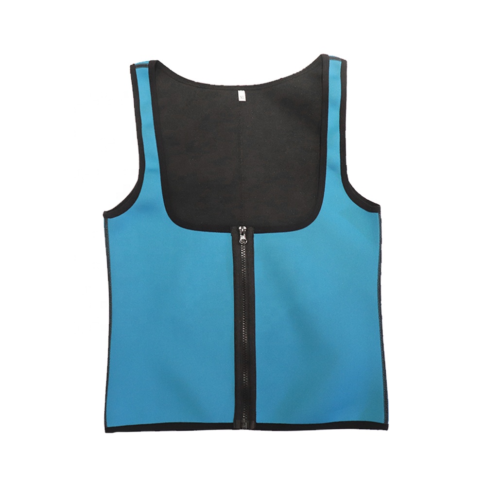 sweat weight loss vest Breast lifting GYM fitness weight loss Neoprene zip up women training vest