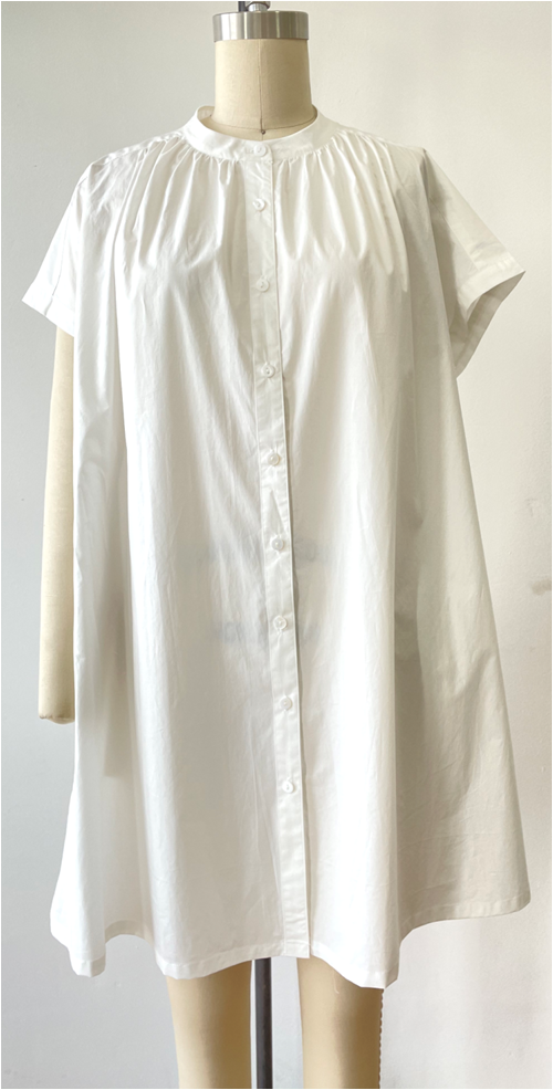 Women's Cotton Poplin Long Dress