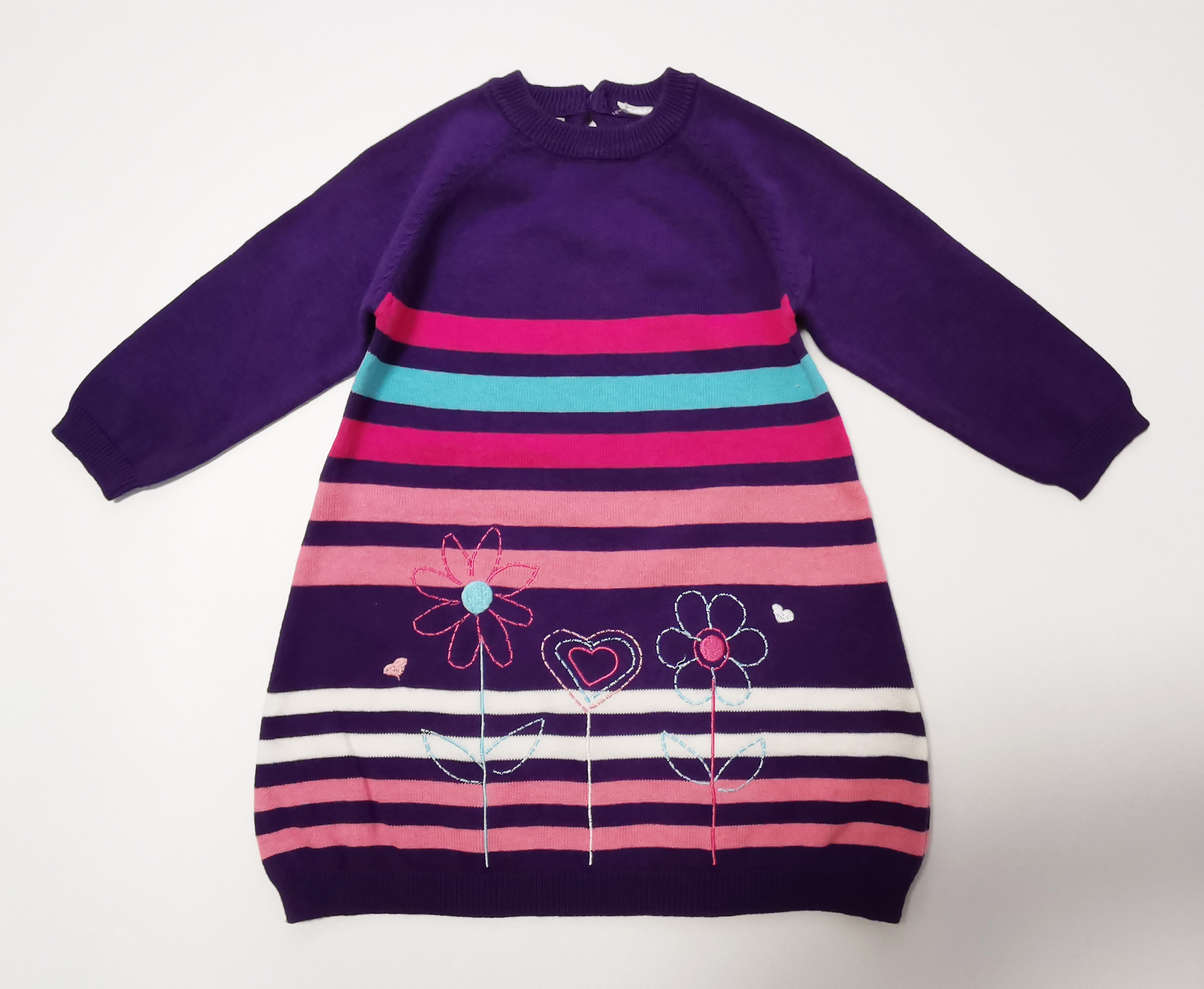 Infant knitted dress