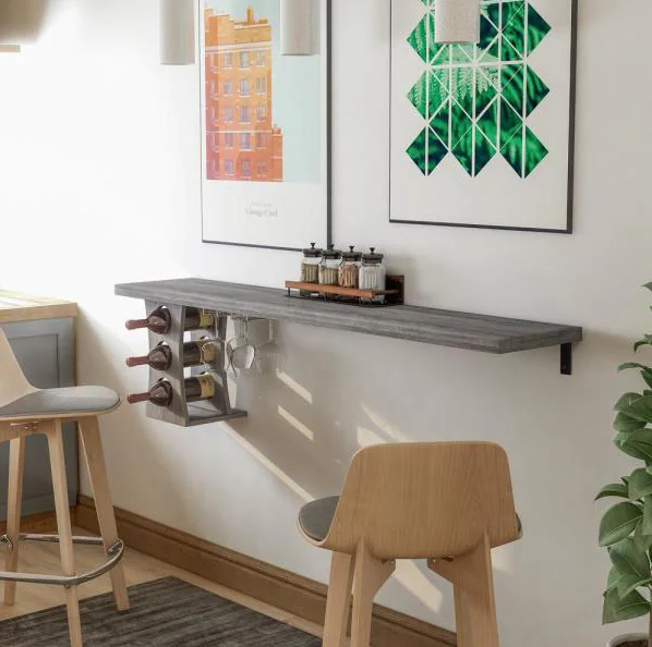 Innovative Design Bar Count / Multifunction Dinning Table / Wine Storage Rack