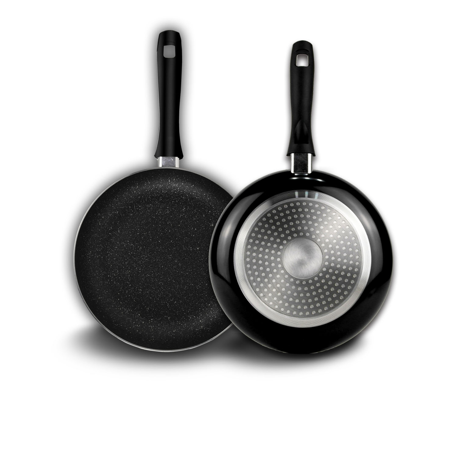 0cm induction medical stone frypan nonstick marble coating cooking pan non stick frying pan