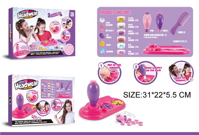 DIY hair set