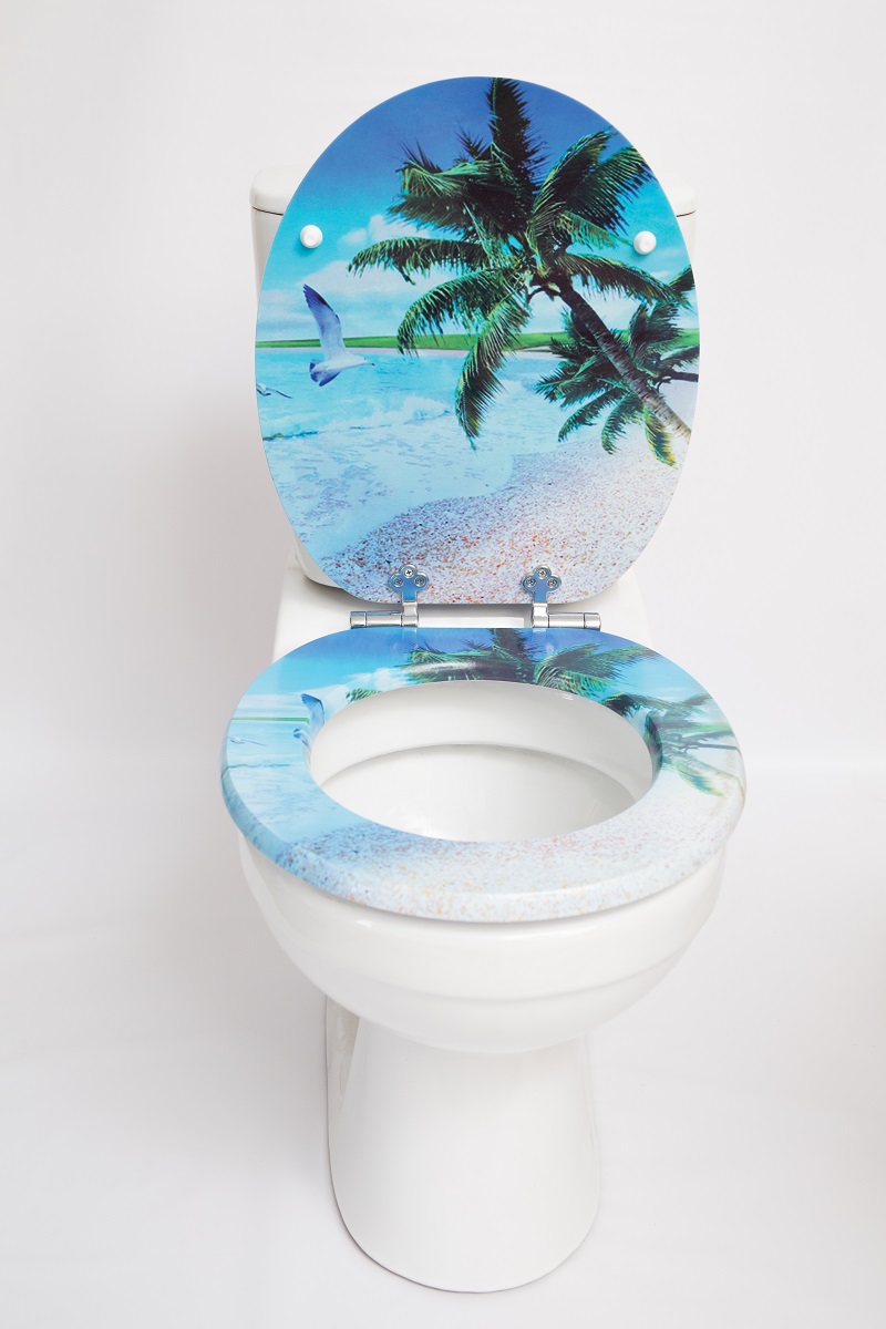 Wood Toilet Seat Supplier Soft Close Lid MDF WC Seat