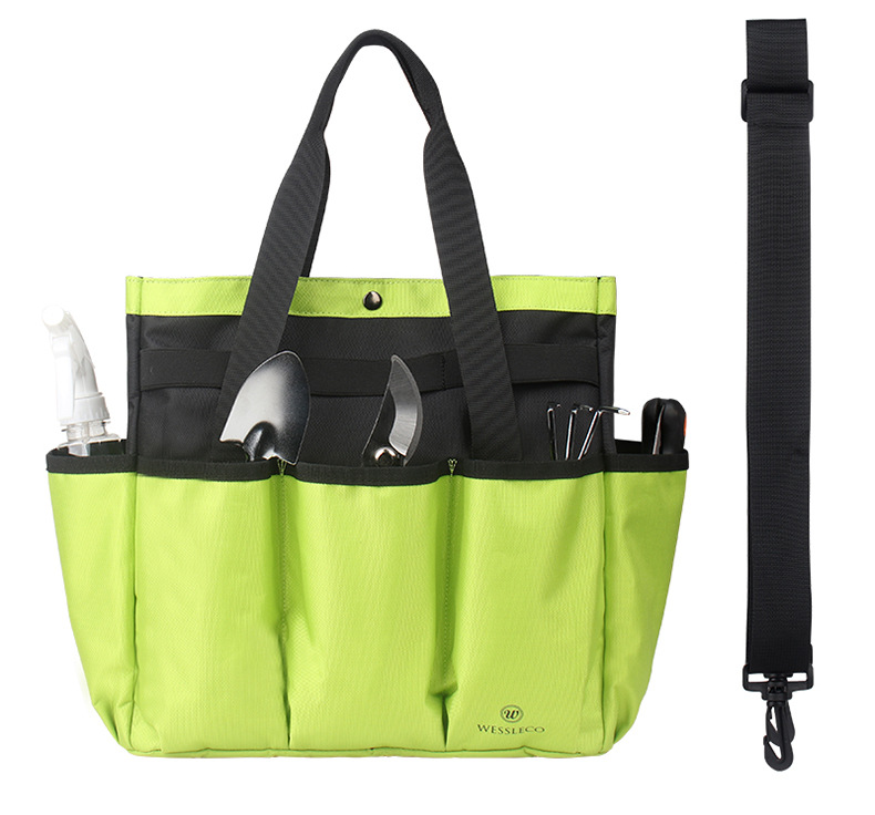 #A011 Customize new design portable high capacity garden tool organizer garden tool bag