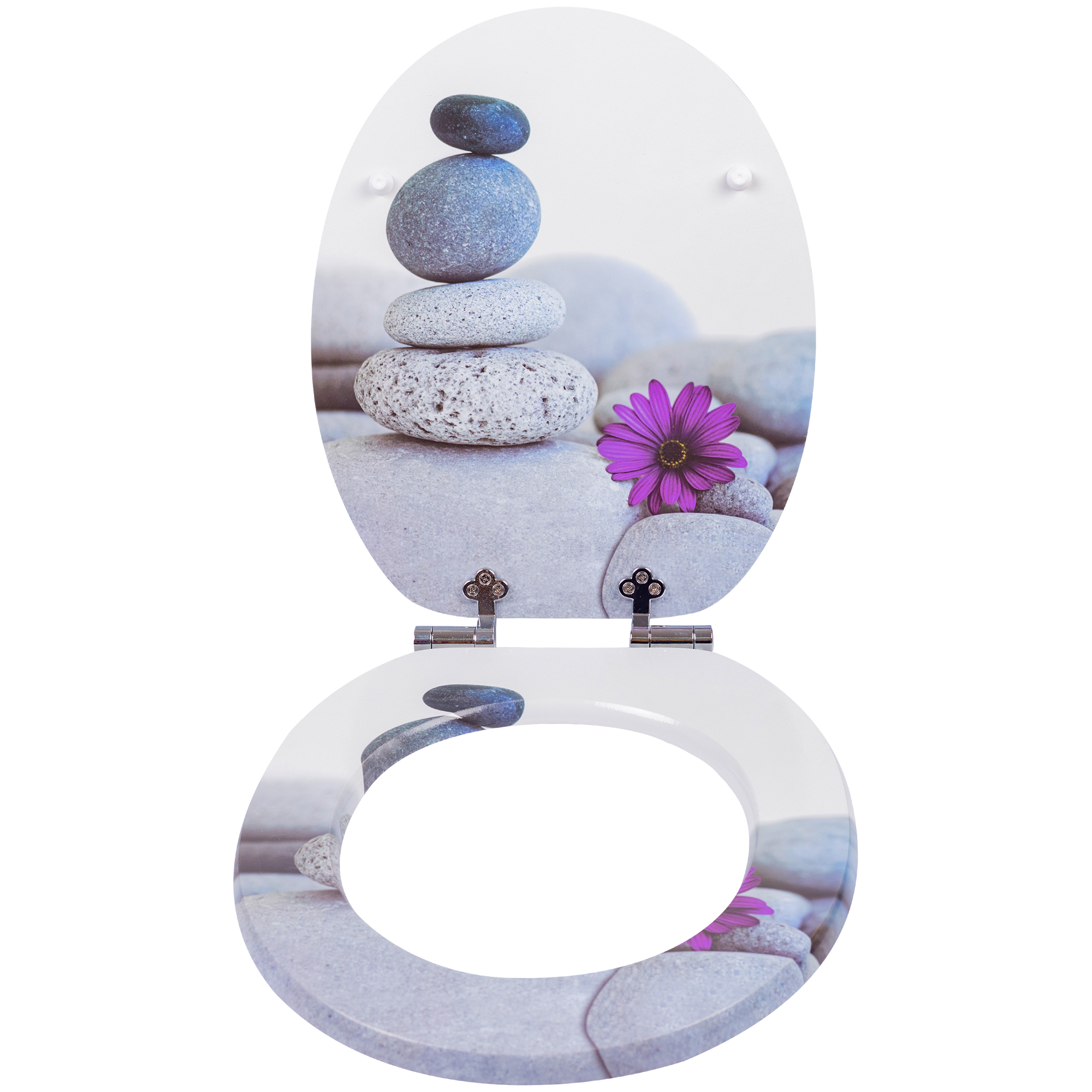 18 inch mdf toilet seat wc lid cover