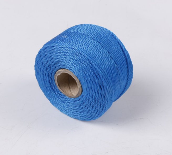 3 strands 3mm 4mm 5mm color polyethylene twine twisted PE twine