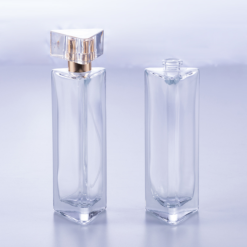 30ml 50ml triangle perfume glass bottle