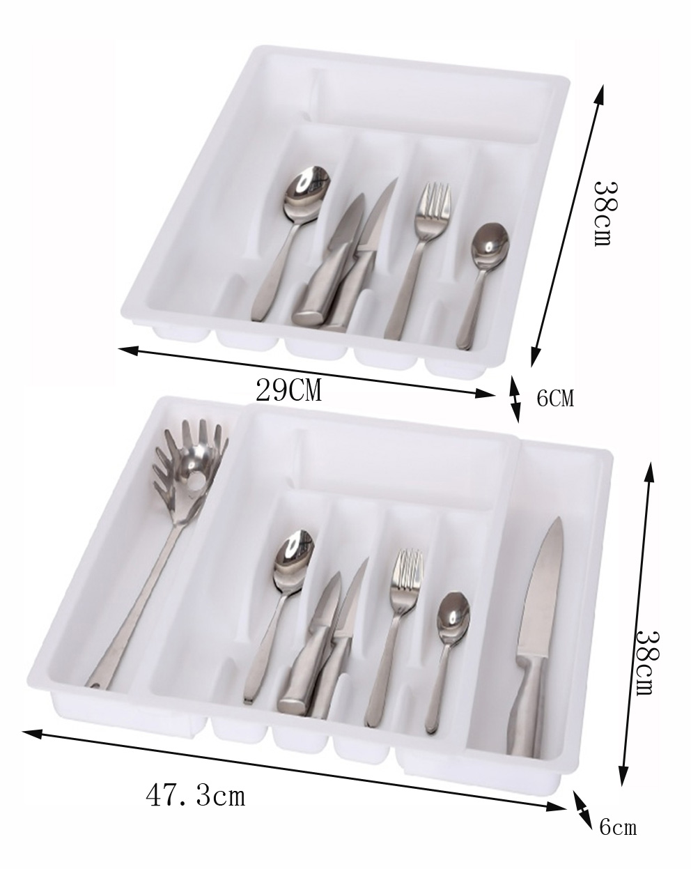 Extendable Cutlery Box