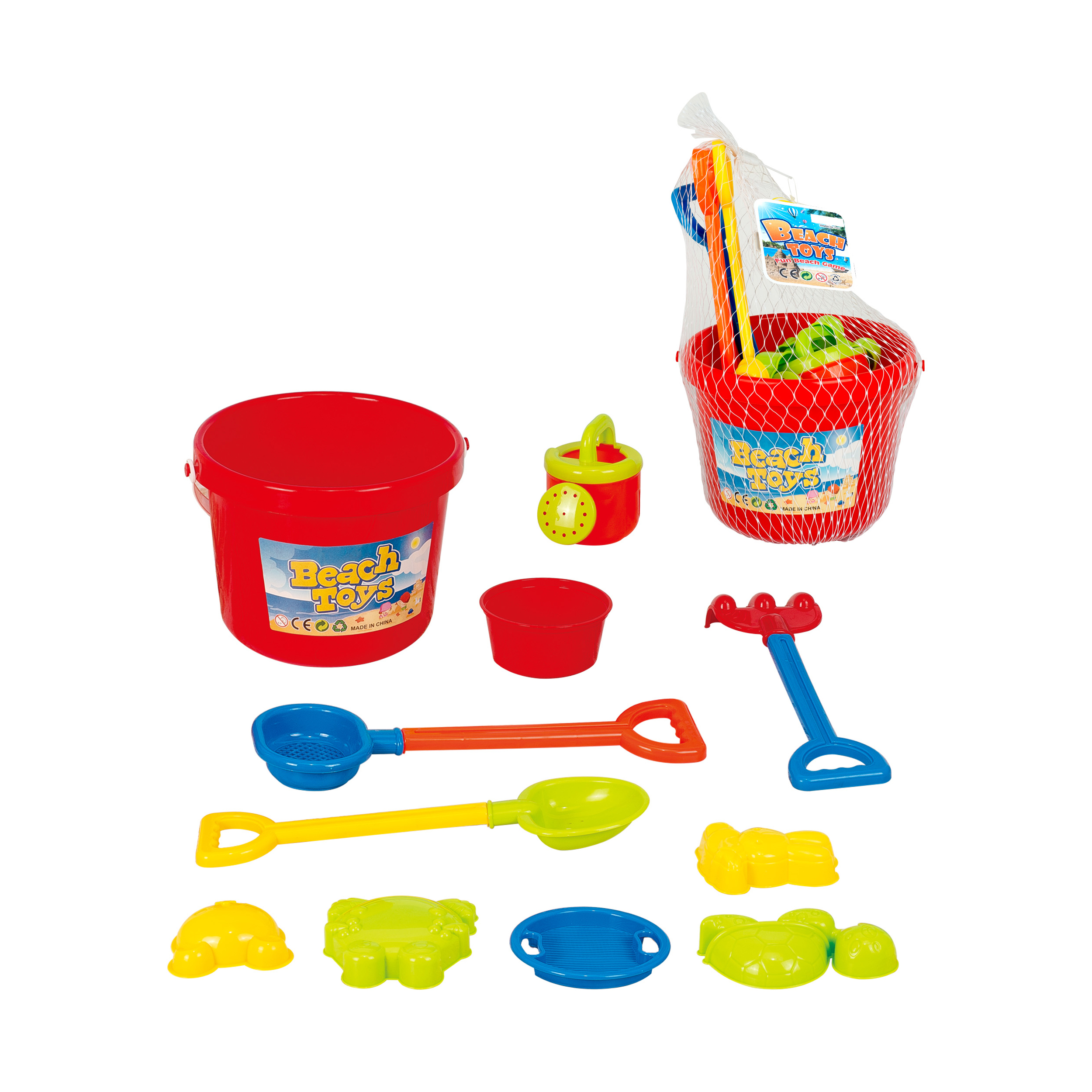 Beach bucket toys