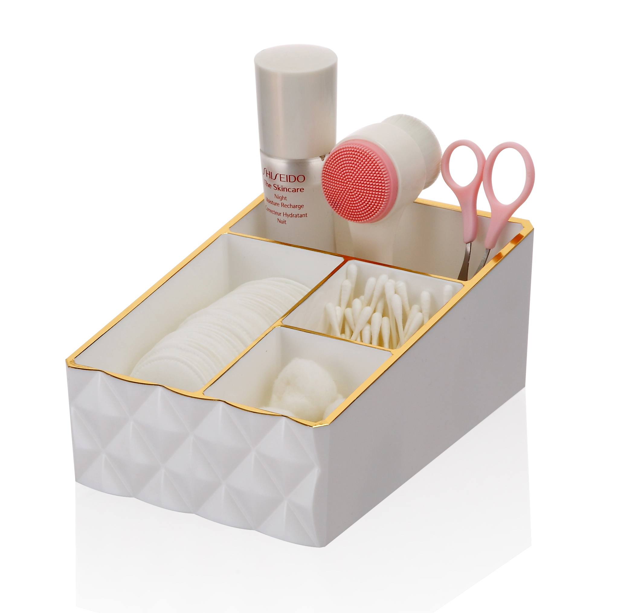 Desk Organizer, w/ Metallic Color Trim