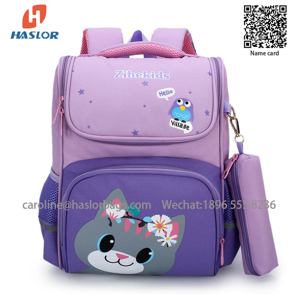 Custom logo New schoolbag student bag Korean Style fashion travel backpack for teens girls and boys