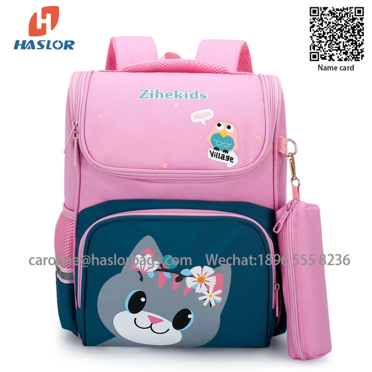 Custom logo New schoolbag student bag Korean Style fashion travel backpack for teens girls and boys