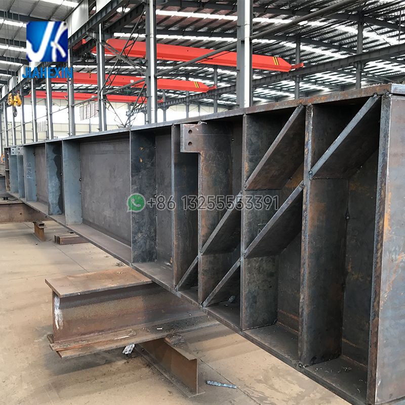 Factory supply quality warranty customized structural steel fabrication welded steel H beam