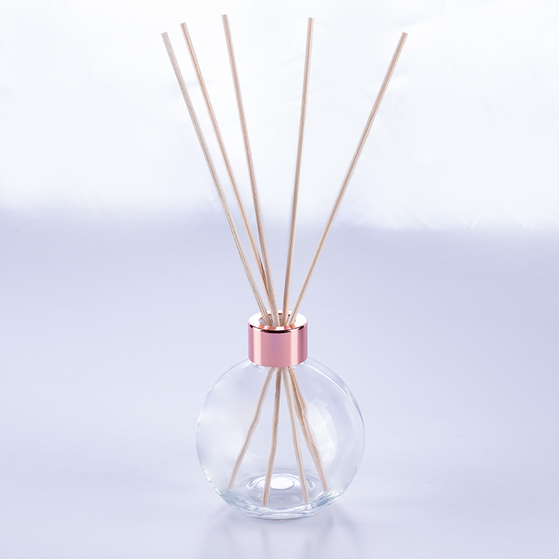 250ml clear ball shaped glass reed diffuser bottle