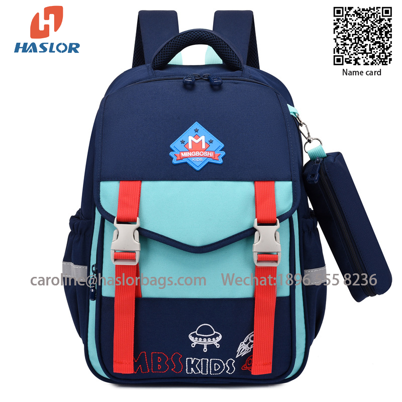 Schoolbags for grade 2-6 Korean version large capacity backpacks cute fashionbackpackwithpencil case