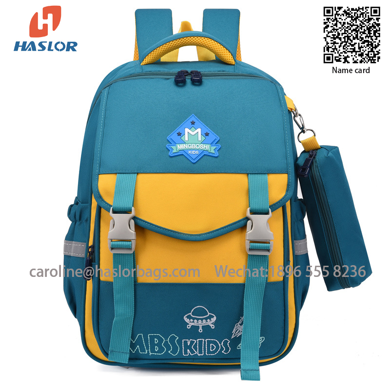 Schoolbags for grade 2-6 Korean version large capacity backpacks cute fashionbackpackwithpencil case