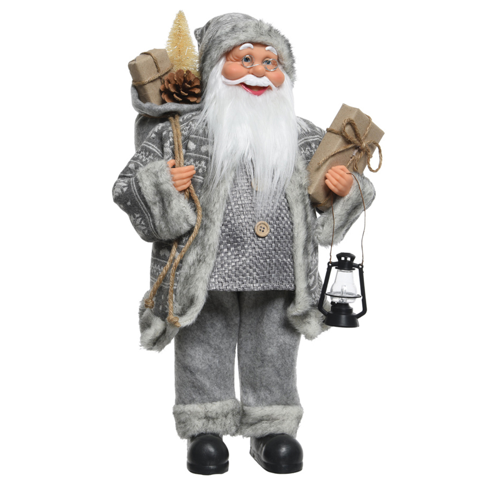 30 cm Christmas santa claus doll gift bag decoration xmas
