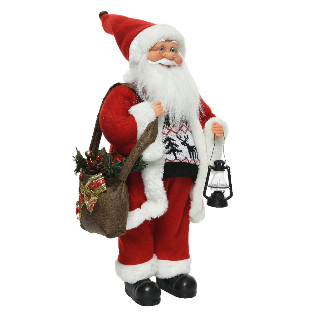 30 cm Christmas decoration santa claus present ornament party display xmas