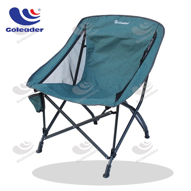 Moon Leisure Portable Stable Comfortable Folding Chair for Camping, Hiking, Carry Bag