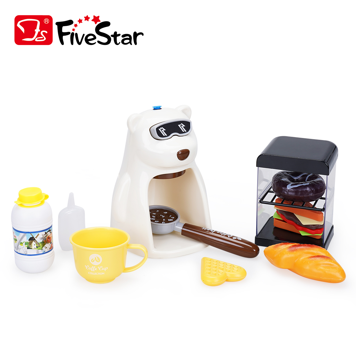 Cute bear coffee machine