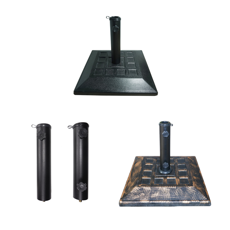 20kg concrete square umbrella base