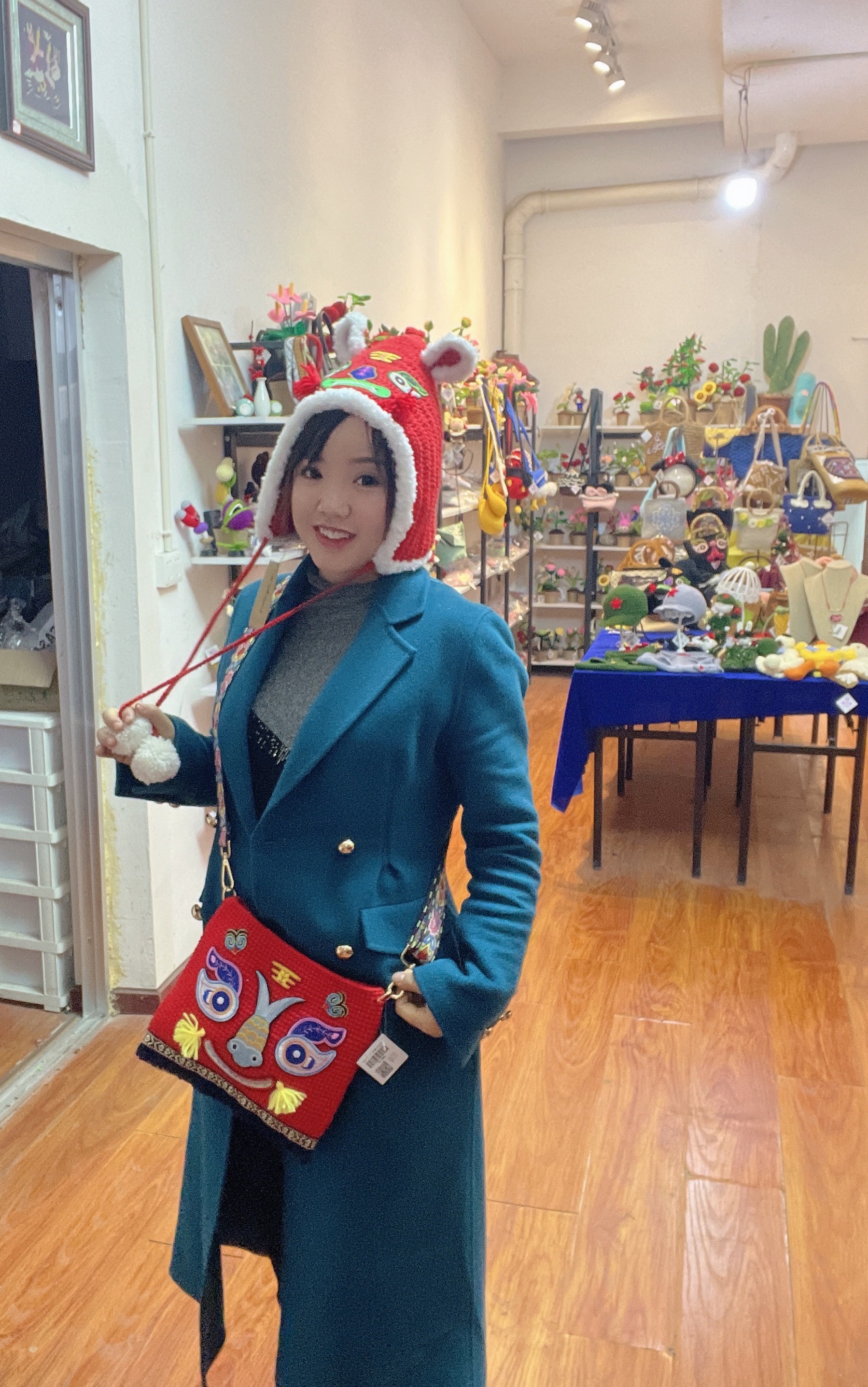 Longshan county reba sister Manual weaving co.,LTD – vestido de noche 3