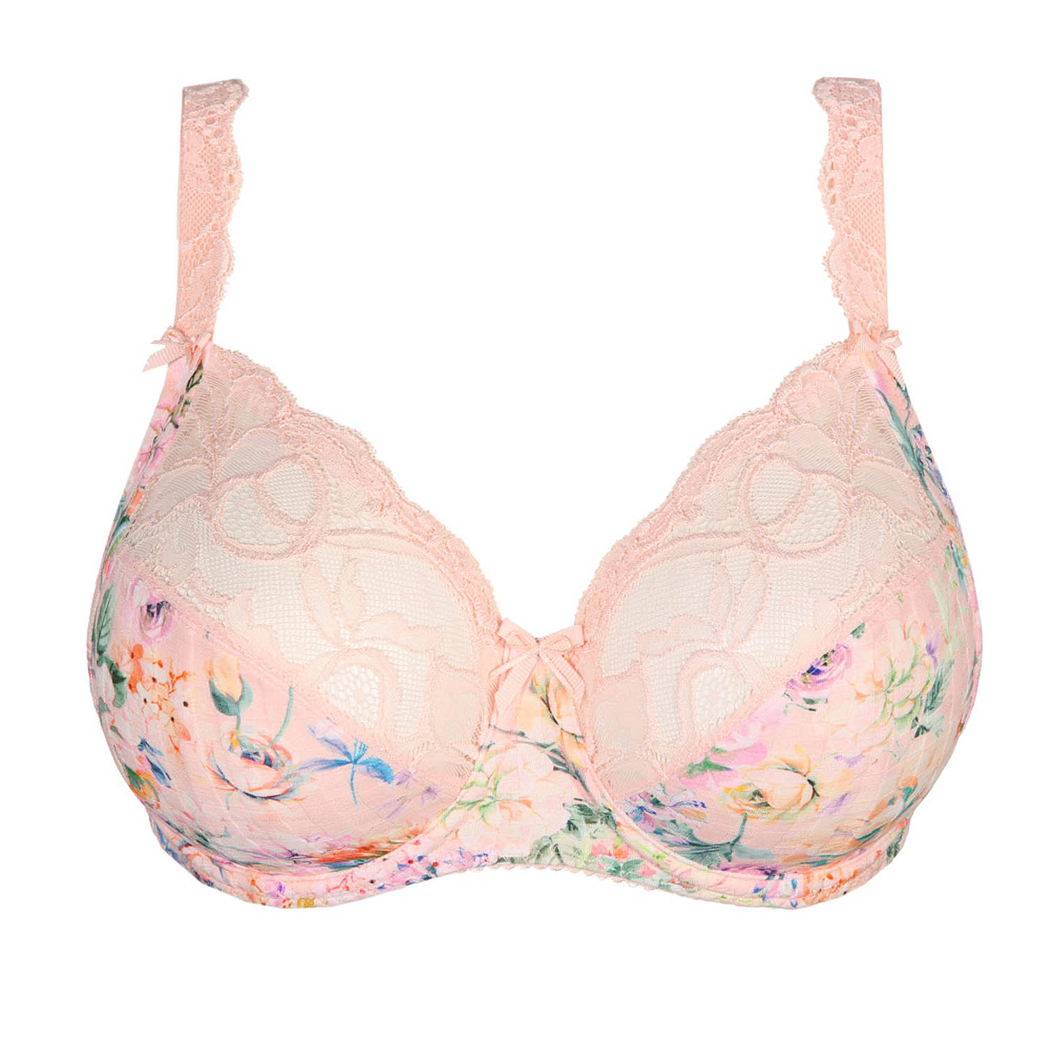 Floral Lace UnderWire Bra