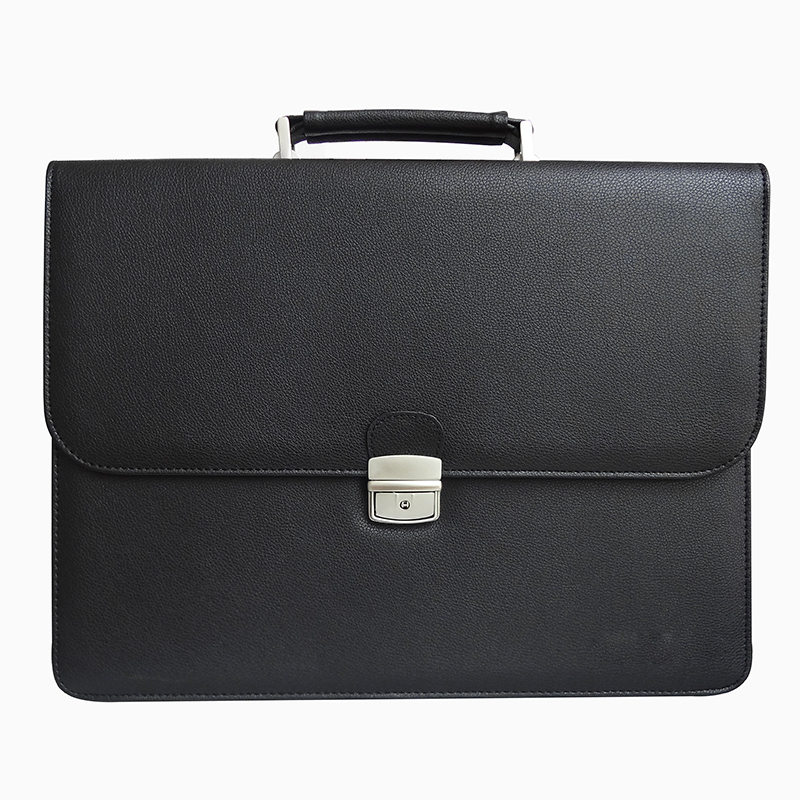 Hot selling business men tote bag fashion pu leather briefcase