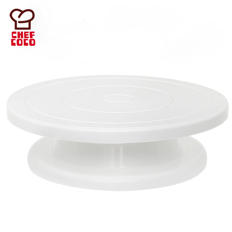 11" plastic cake turntable cake turntable cake decoration turntable cake turn table piping turntable